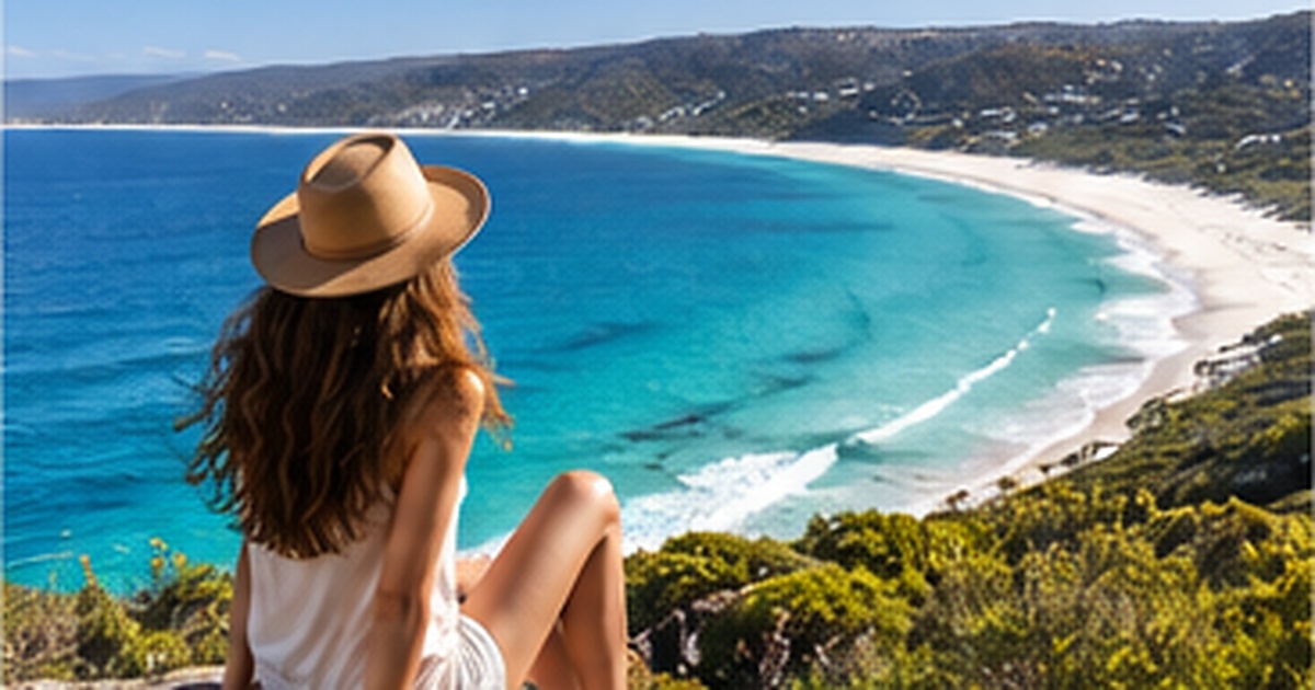 Travellers arriving at a scenic coastal cabin for a Western Australia weekend getaway