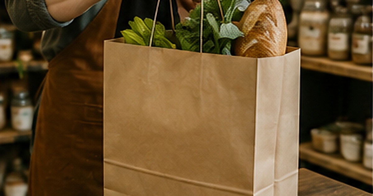 Independent Australian business receiving an online local order for pickup or delivery